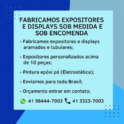 Informaes de produtos sob medida e personalizados